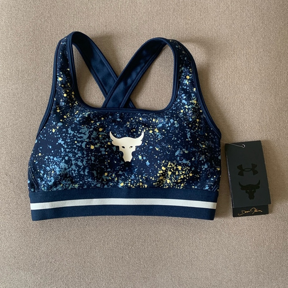 Under Armour women’s project rock sports bra